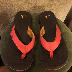 Sanuk Yoga Mat Flip Flops Size 9